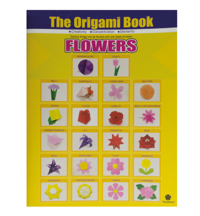 OB101 - Origami - Book Flowers