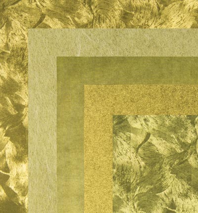 4407 - Origami - Gold Metallics textures