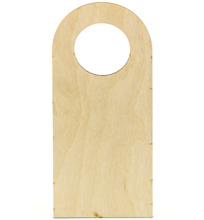 SL200B - Kippers - Door hanger circle, plywood