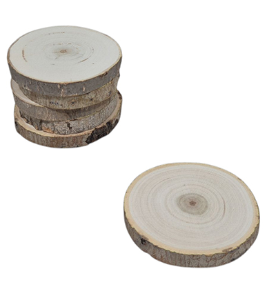 SL1157 - Kippers - Boomschors rond, Populierenhout