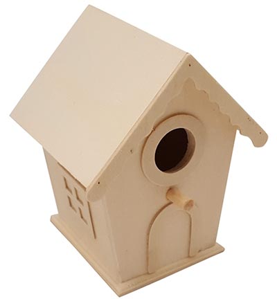 3725/8440 - Kippers - Vogelhuisje huisvorm klein