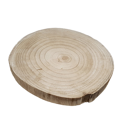 SL1179 - Kippers - Disque déco en bois naturel ±35cm