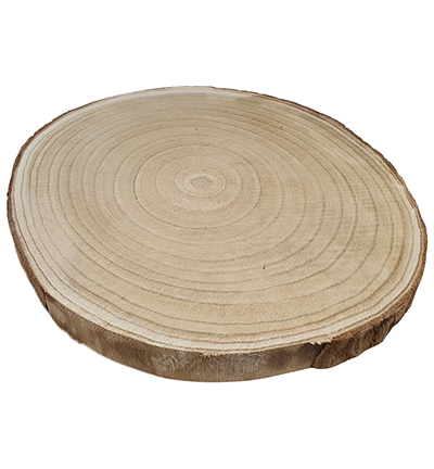 SL1181 - Kippers - Disque déco en bois naturel ±44cm