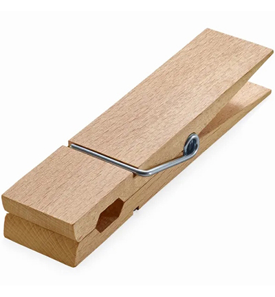 SL230 - Kippers - Wasknijper reuze (beukenhout)