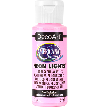 DA340-3 - DecoArt - Neon Lights Pink Explosion