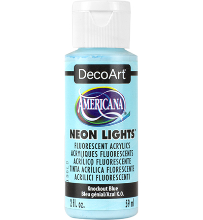 DA344-3 - DecoArt - Neon Lights Knockout Blue