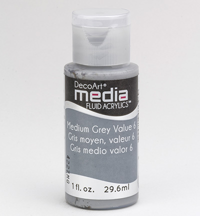 DMFA17-26 - DecoArt - Medium Grey Value 6