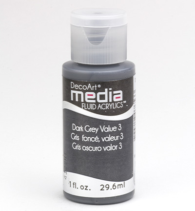 DMFA22-37 - DecoArt - Dark Grey Value 3