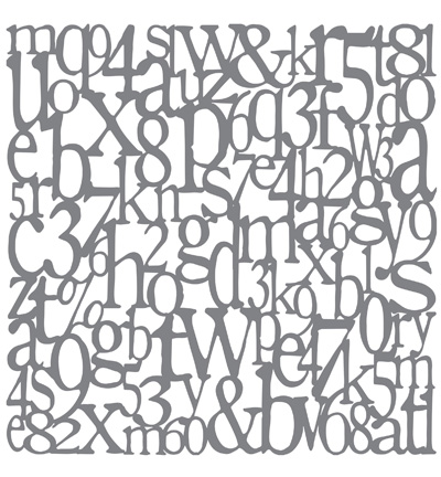 ANDY101-K - DecoArt - Alphabet