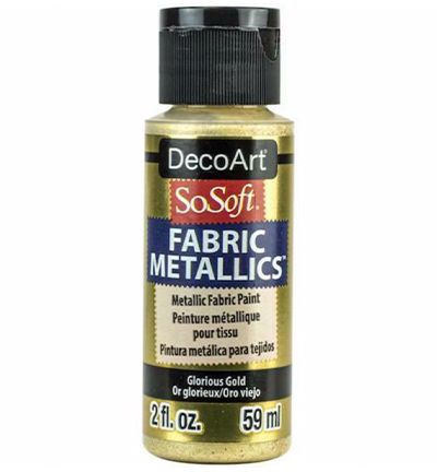 DSM19-30 - DecoArt - Metallics Paint, Glorious Gold