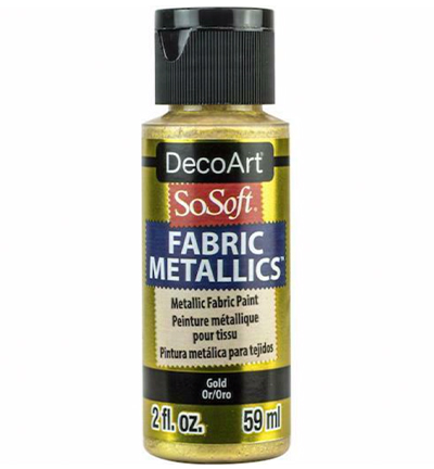 DSM33-30 - DecoArt - Metallics Paint, Gold