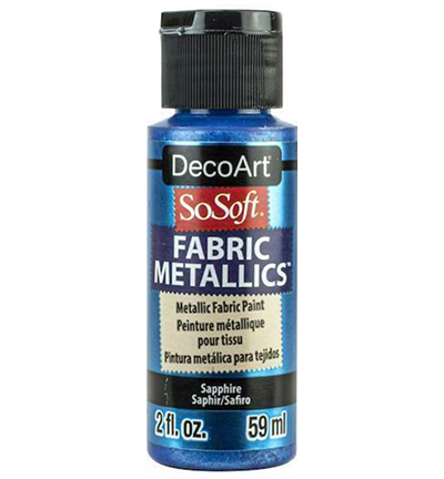 DSM36-30 - DecoArt - Metallics Paint, Sapphire