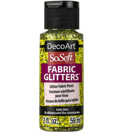 DSSFG03-30 - DecoArt - Glitters Paint, Gold Glitz