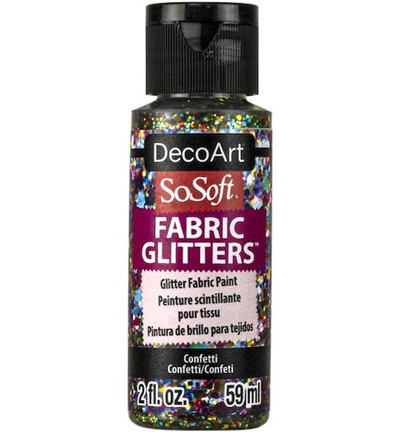 DSSFG05-30 - DecoArt - Glitters Paint, Confetti