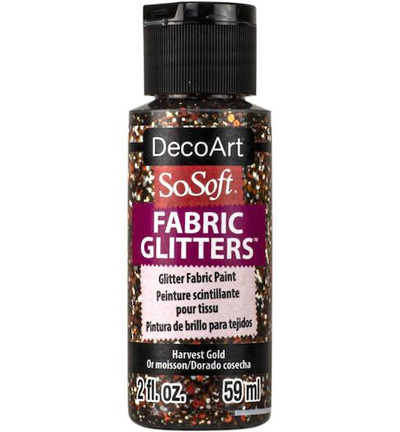 DSSFG17-30 - DecoArt - Glitters Paint, Harvest Gold