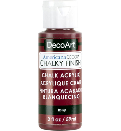 ADC07-30 - DecoArt - Chalky Finish, Rouge