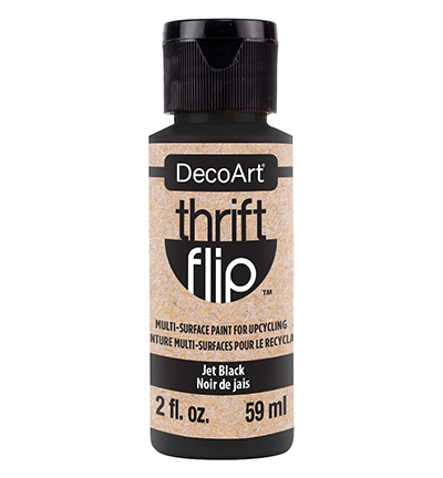 DTFP01-30 - DecoArt - Thrift Flip, Jet Black