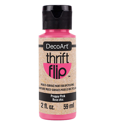 DTFP03-30 - DecoArt - Thrift Flip, Preppy Pink