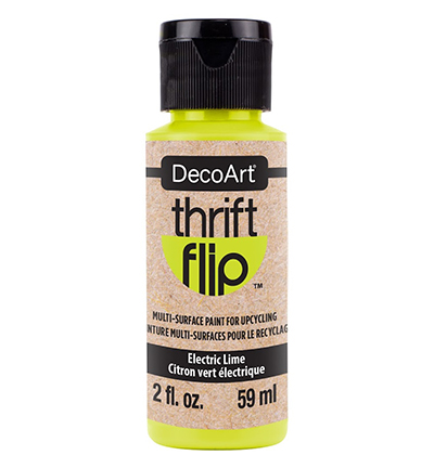 DTFP07-30 - DecoArt - Thrift Flip, Electric Lime