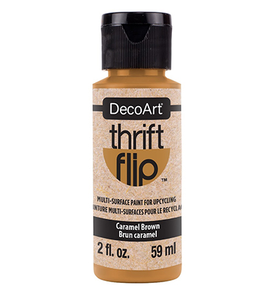 DTFP17-30 - DecoArt - Thrift Flip, Caramel Brown
