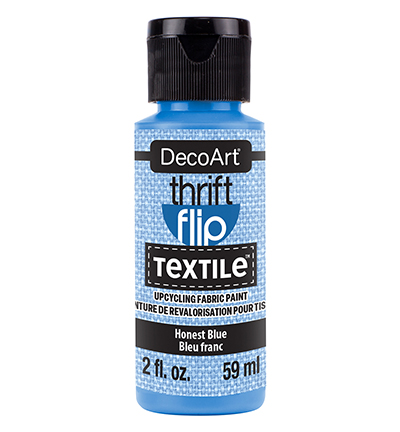 DTFP112-30 - DecoArt - Thrift Flip Textile, Honest Blue