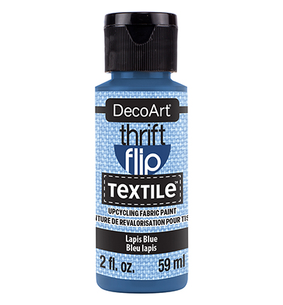 DTFP113-30 - DecoArt - Thrift Flip Textile, Lapis Blue