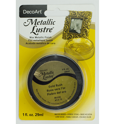 ML02C-28 - DecoArt - Metallic Lustre, Gold Rush