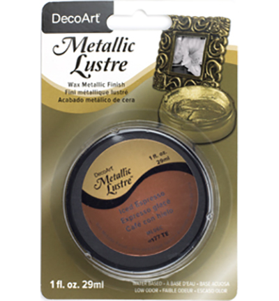 ML06C-28 - DecoArt - Metallic Lustre, Iced Espresso