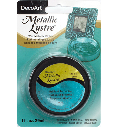 ML11C-28 - DecoArt - Metallic Lustre, Brilliant Turquoise