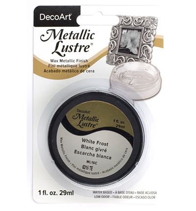 ML16C-28 - DecoArt - Metallic Lustre, White Frost