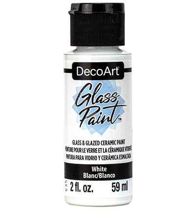 DGP01-30 - DecoArt - Glass Paint, White