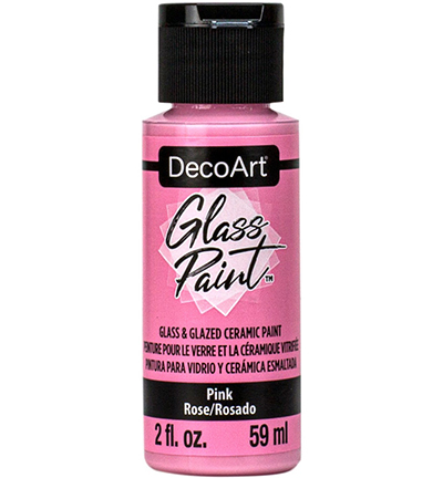 DGP02-30 - DecoArt - Glass Paint, Pink