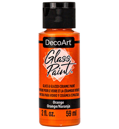 DGP05-30 - DecoArt - Glass Paint, Orange