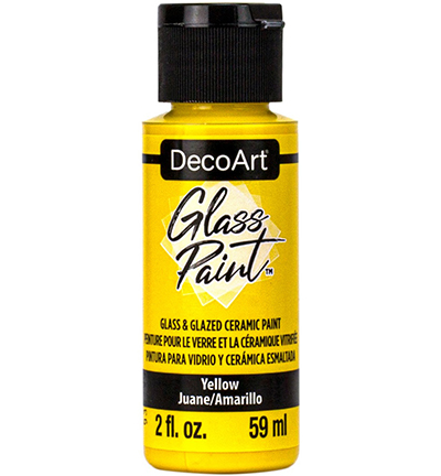 DGP06-30 - DecoArt - Glass Paint, Yellow