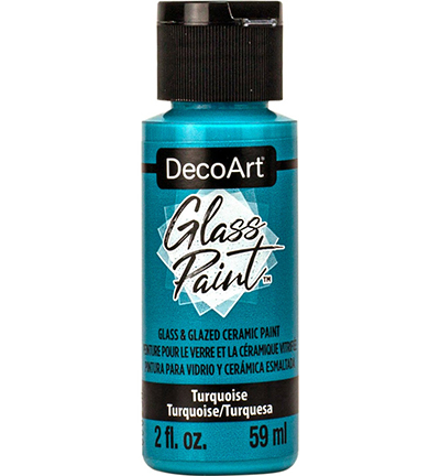 DGP09-30 - DecoArt - Glass Paint, Turquoise