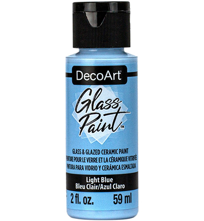 DGP10-30 - DecoArt - Glass Paint, Light Blue