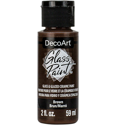 DGP13-30 - DecoArt - Glass Paint, Brown