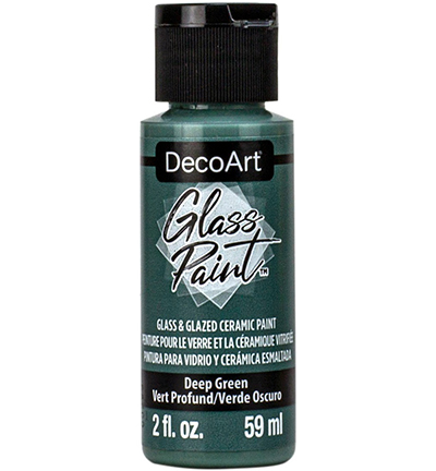 DGP17-30 - DecoArt - Glass Paint, Deep Green