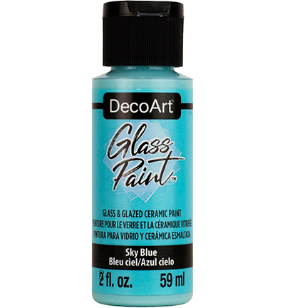 DGP24-30 - DecoArt - Glass Paint, Sky Blue