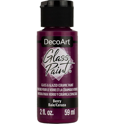 DGP25-30 - DecoArt - Glass Paint, Berry