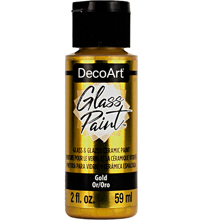 DGP26-30 - DecoArt - Glass Paint, Gold