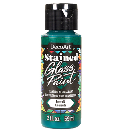 DTGP06-30 - DecoArt - Glass Paint Translucent, Emerald