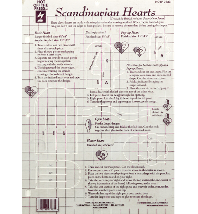 HOTP-7333 - Hot Off The Press - Template: Scandinavian Hearts