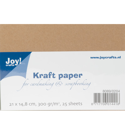 8089-0204 - Joy!Crafts - (25) Kraft Paper