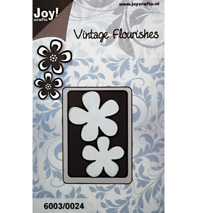 6003/0024 - Joy!Crafts - Flower(2pce)