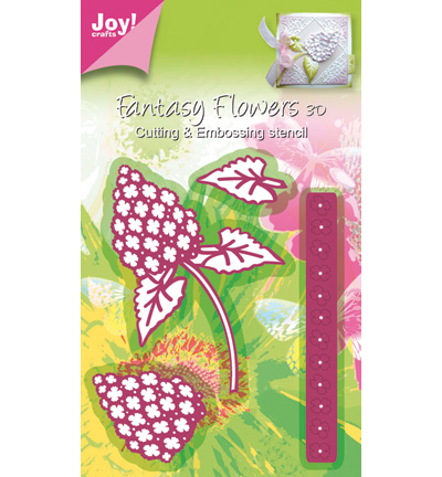 6002/0181 - Joy!Crafts - Mery stencil bloem