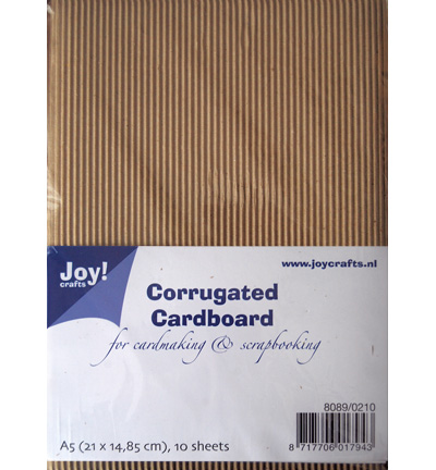 8089/0210 - Joy!Crafts - (10) Corrugated cardboard, big
