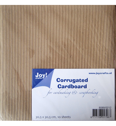 8089/0212 - Joy!Crafts - (10) Corrugated cardboard