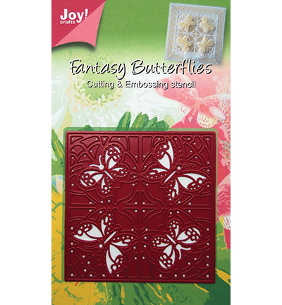 6002/0243 - Joy!Crafts - Gabarit carré, papillon