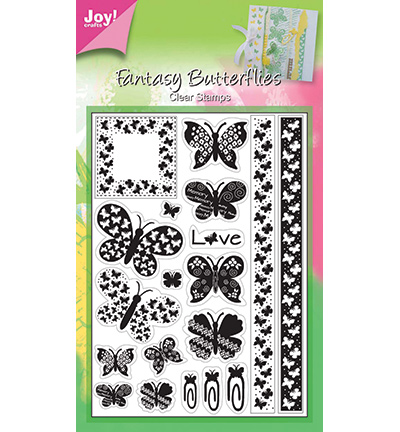 6410/0036 - Joy!Crafts - Stempel vlinders